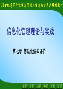 信息化管理理论与实践