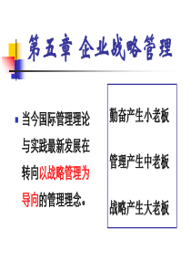 企业战略管理--ppt