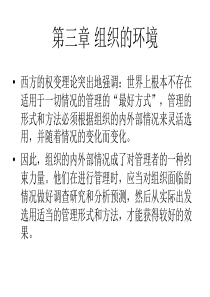 管理学第三章课件