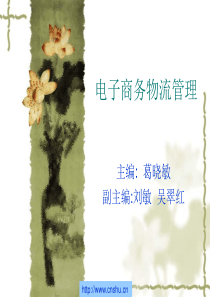 电子商务物流管理--马兆良