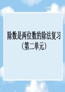 除法复习总结课件