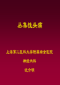 30丛集性头痛