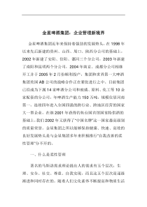 金星啤酒集团企业管理新境界doc10(1)