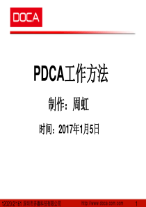 PDCA工作方法