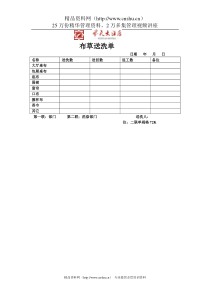 飞天大酒店布草送洗单