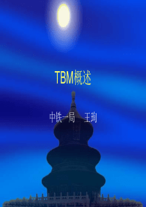 TBM概述