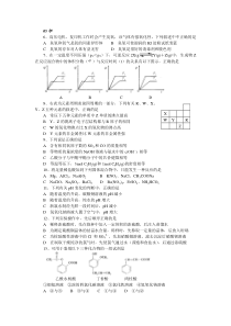 历年化学高考真题