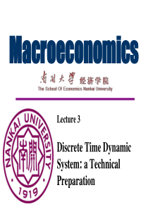 Lecture 3 Technique Preparation Discrete Time Dyna