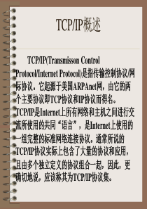 TCPIP概述