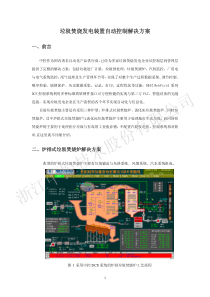 垃圾焚烧发电装置自动控制解决方案