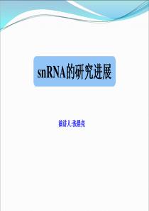 snRNA