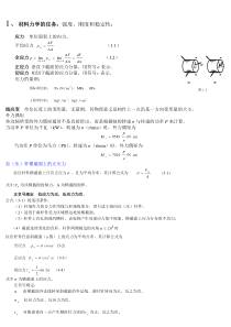 材料力学复习总结