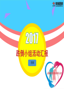 2017跌倒小组活动汇报