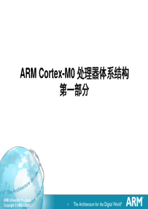 补充材料-ARM m0架构1