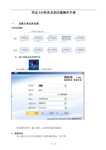 用友U8系列财务及供应链一体化操作手册