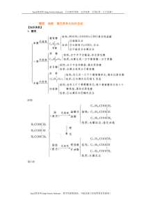 高三化学糖类油脂蛋白质知识总结