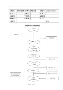 仿制药详细研发流程