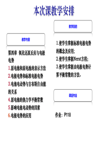 工程化学第4章7 氧化还原反应和电极电势