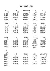 一年级下册课外古诗20首