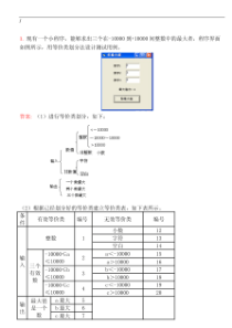 软件测试黑盒测试方法习题及答案