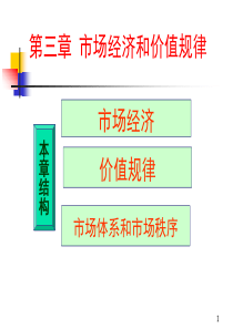 第三章市场经济和价值规律