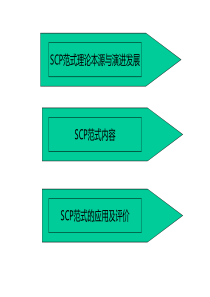 行业分析方法SCP说明