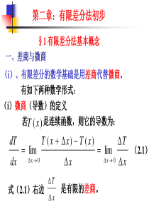 第二章有限差分法初步-1案例