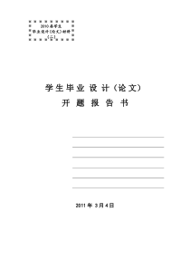 某片区发展概念规划毕业论文开题报告