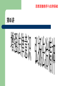 7道德与法律第七讲