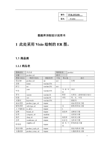 电商-数据库详细设计说明书V0.4.