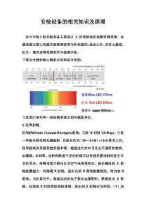 安检设备原理及应用