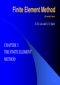 chpt03-fundamentals for finite element method