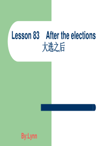 新概念英语第二册Lesson 83