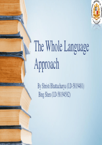 The-Whole-Language-Approach-final-ppt