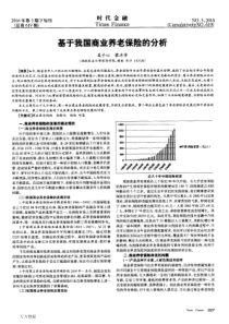 基于我国商业养老保险的分析