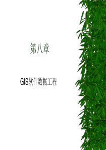 第八章-GIS软件数据工程