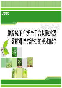 腹腔镜下广泛子宫切除及盆腔淋巴结清扫术的手术配合讲诉