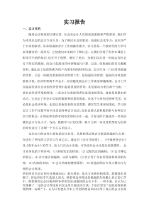 会计专业大学生实习报告一万字.doc解析