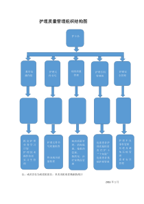 护理质量管理组织结构图