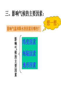 人教版七上地理复习世界的气候2