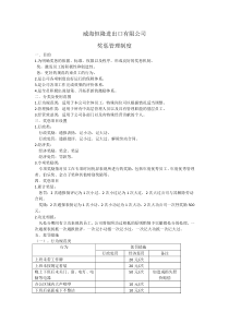 恒隆公司阿里淘宝员工奖罚制度政策