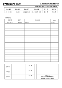 (公司资料)品胜扣位与止口设计标准