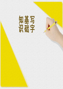 写字基础知识