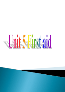 Unit5《First_aid》课件-重点单词短语详解与练习(新人教版必修5)资料