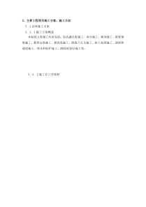 蚌宁高速(明光至蚌埠段十一合同段)主要工程项目施工方案、施工方法