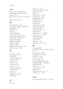 最新高中英语固定搭配及常用词组集锦