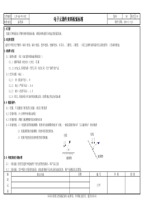 电子元器件来料检验标准