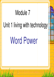 M7U1word power