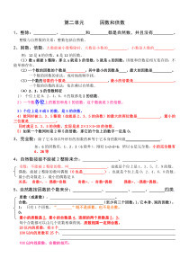 五年级因数和倍数知识点归纳