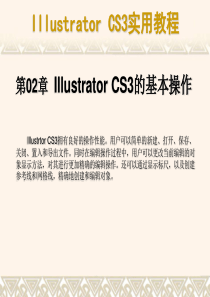 中文版Illustrator CS3实用教程课件02